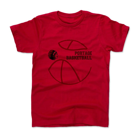 Portage Basketball Outline R