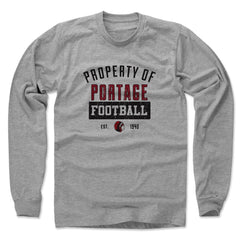 Mens Long Sleeve Heather Gray