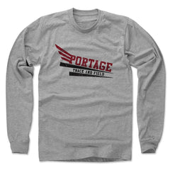 Mens Long Sleeve Heather Gray