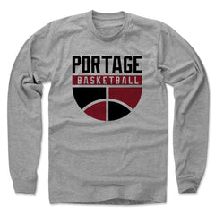 Mens Long Sleeve Heather Gray