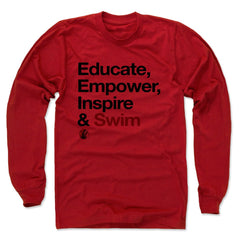 Mens Long Sleeve Red