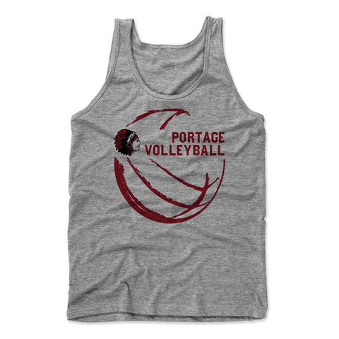 Portage Volleyball Outline R