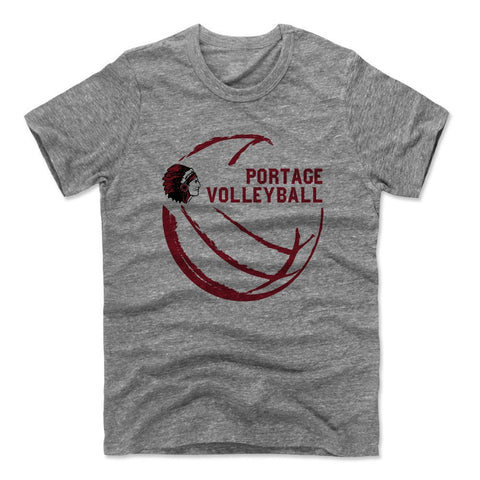 Portage Volleyball Outline R