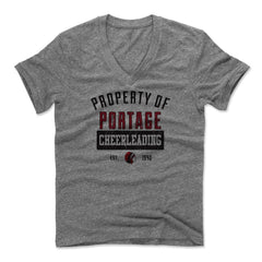 Mens Men's V-Neck Heather Gray