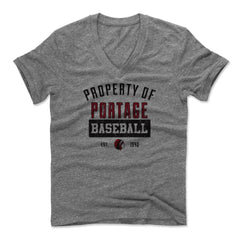 Mens Men's V-Neck Heather Gray