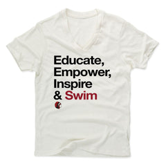 Mens Men's V-Neck Ivory