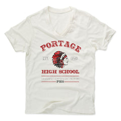 Mens Men's V-Neck Ivory