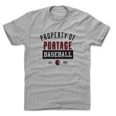 Mens Cotton T-Shirt Heather Gray