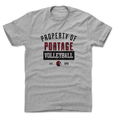 Mens Cotton T-Shirt Heather Gray