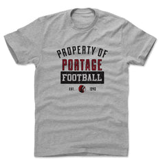 Mens Cotton T-Shirt Heather Gray