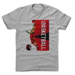 Mens Cotton T-Shirt Heather Gray