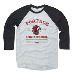 Mens Baseball T-Shirt Black / Ash