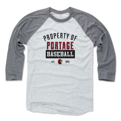 Mens Baseball T-Shirt Heather Gray / Ash