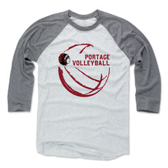 Mens Baseball T-Shirt Heather Gray / Ash
