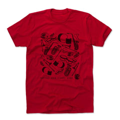Mens Cotton T-Shirt Red