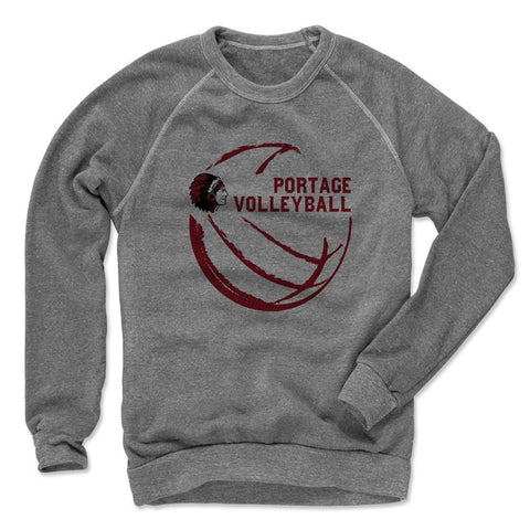 Portage Volleyball Outline R