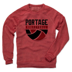 Mens Crew Sweatshirt Red
