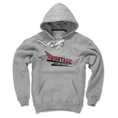 Mens Lace Hoodie Gray