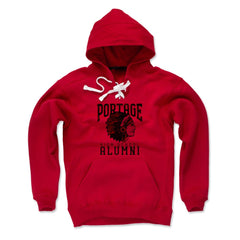 Mens Lace Hoodie Red