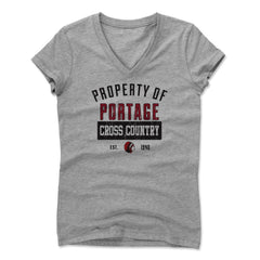 Womens Women's V-Neck Athletic Gray