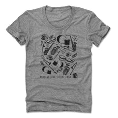 Womens Women's Scoop Neck Athletic Gray