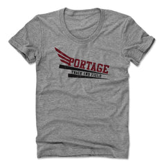 Womens Women's Scoop Neck Athletic Gray
