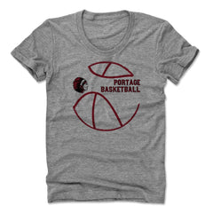 Womens Women's Scoop Neck Athletic Gray