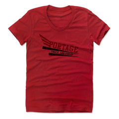 Womens Women's Scoop Neck Red