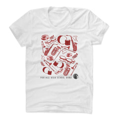 Womens Women's Scoop Neck White