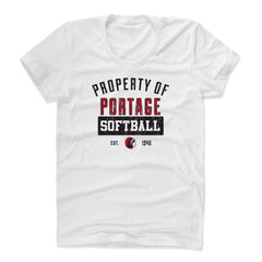 Womens Women's Scoop Neck White