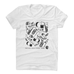 Womens Women's Scoop Neck White