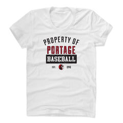 Womens Women's Scoop Neck White