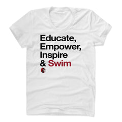 Womens Women's Scoop Neck White