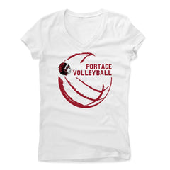 Womens Women's V-Neck White