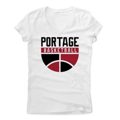 Womens Women's V-Neck White