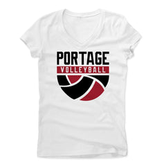 Womens Women's V-Neck White