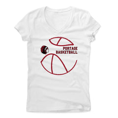 Womens Women's V-Neck White