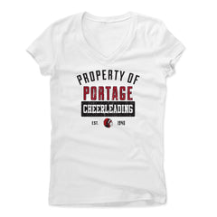 Womens Women's V-Neck White