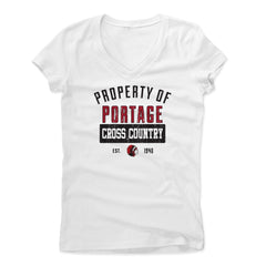 Womens Women's V-Neck White
