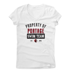 Womens Women's V-Neck White